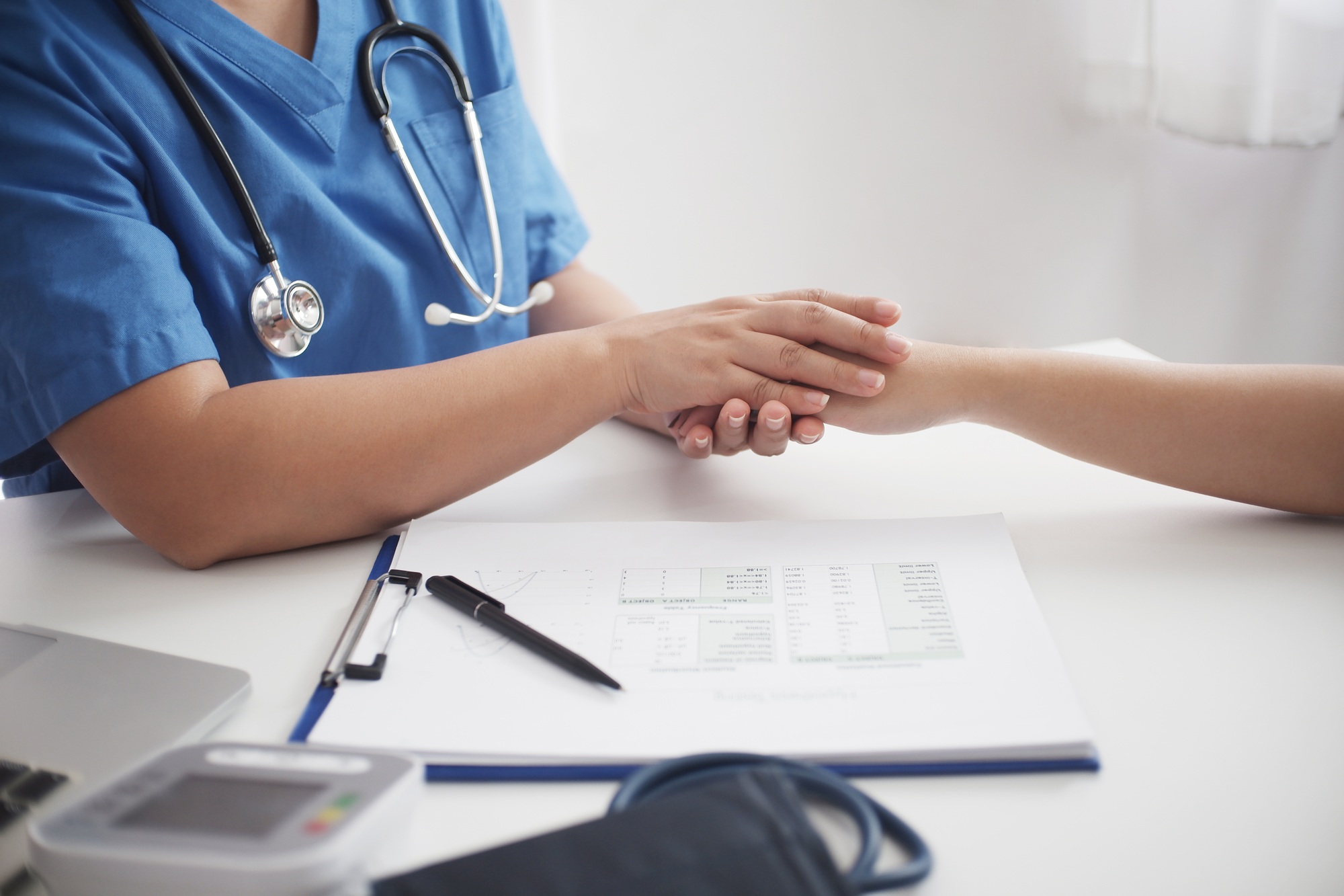 Doctor and patient